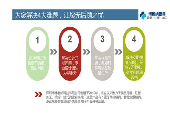 找高端的塑膠模具加工廠？來深圳博騰納看看